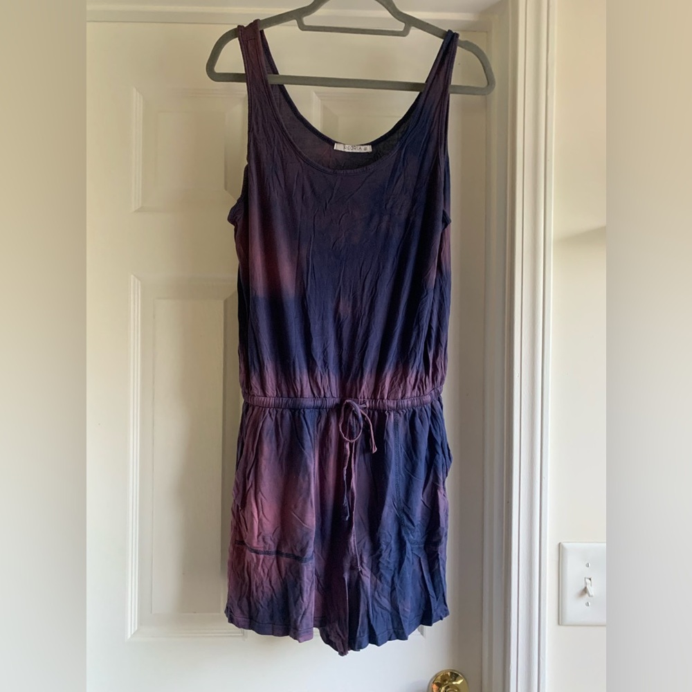 🌸Reoria Bleach-Dye Romper